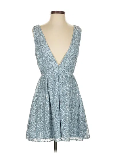 Superdown Cocktail Dress In Blue