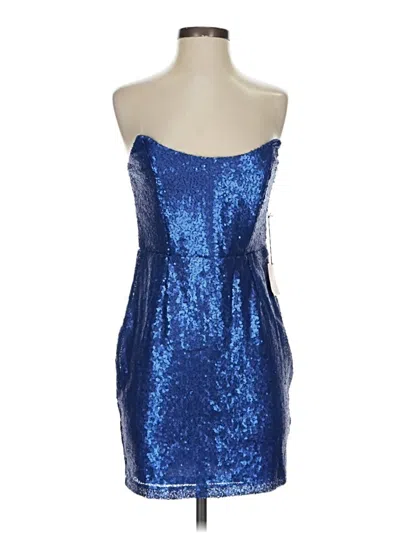 Pre-owned Superdown Cocktail Dress In Blue