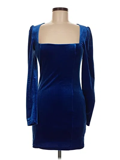 Pre-owned Superdown Cocktail Dress In Blue
