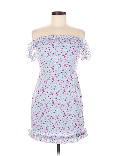 Pre-owned Superdown Cocktail Dress In Blue