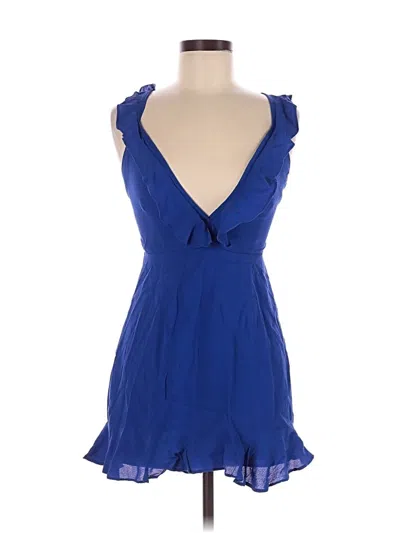 Superdown Cocktail Dress In Blue