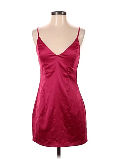 Pre-owned Superdown Cocktail Dress In Burgundy