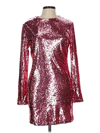 Pre-owned Superdown Cocktail Dress In Burgundy
