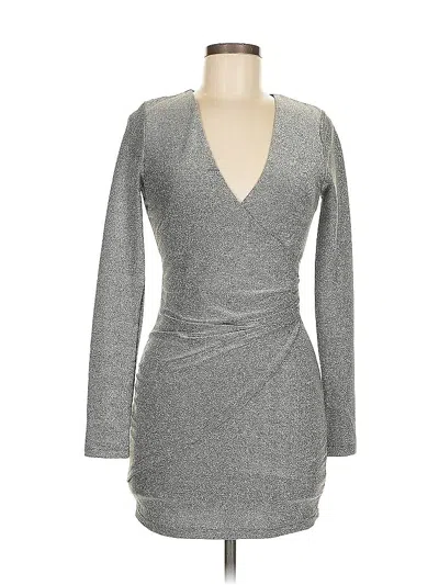 Pre-owned Superdown Cocktail Dress In Gray