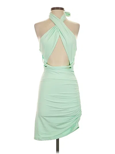 Pre-owned Superdown Cocktail Dress In Green