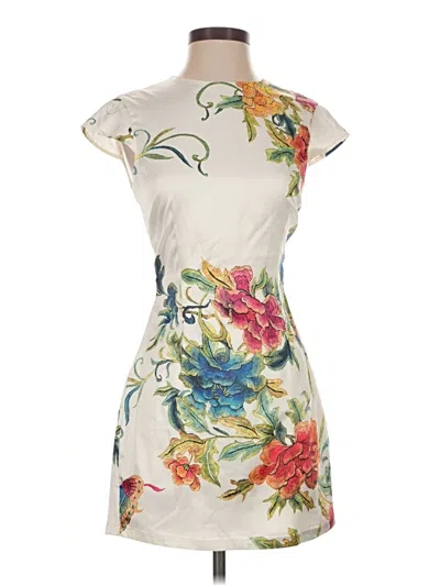 Pre-owned Superdown Cocktail Dress In Ivory