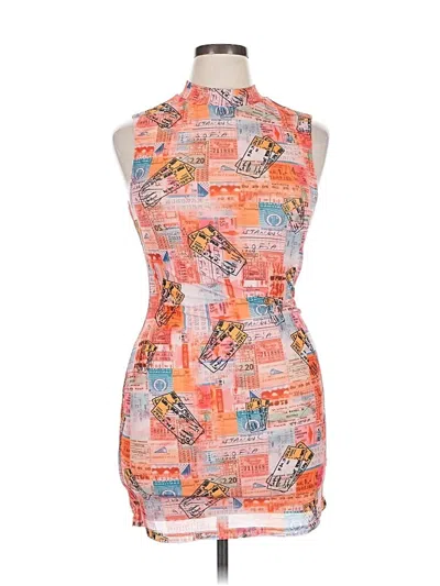 Pre-owned Superdown Cocktail Dress In Orange