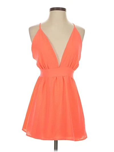 Pre-owned Superdown Cocktail Dress In Orange
