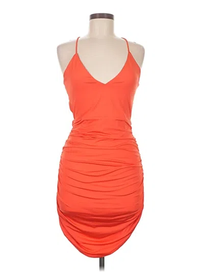 Pre-owned Superdown Cocktail Dress In Orange