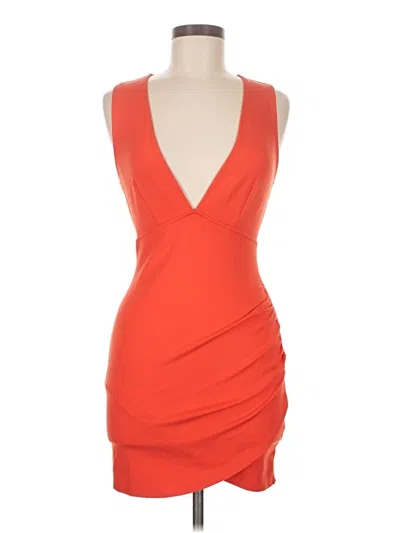 Pre-owned Superdown Cocktail Dress In Orange