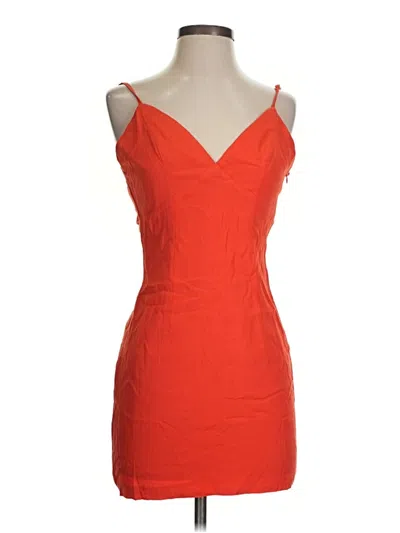 Pre-owned Superdown Cocktail Dress In Orange