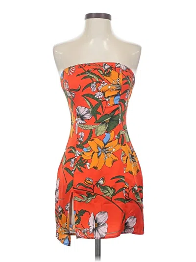 Pre-owned Superdown Cocktail Dress In Orange