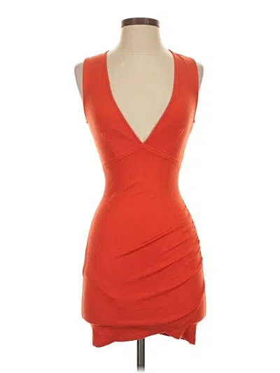 Pre-owned Superdown Cocktail Dress In Orange