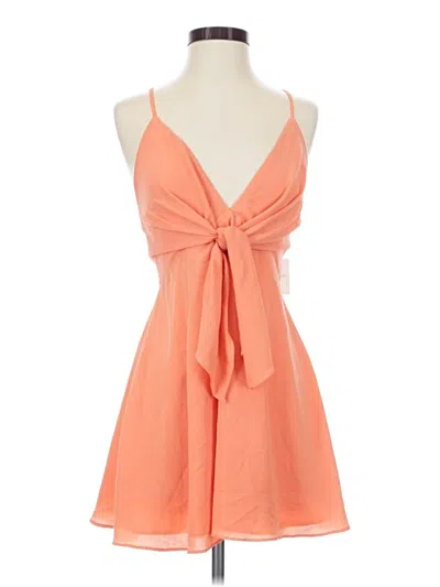 Superdown Cocktail Dress In Orange