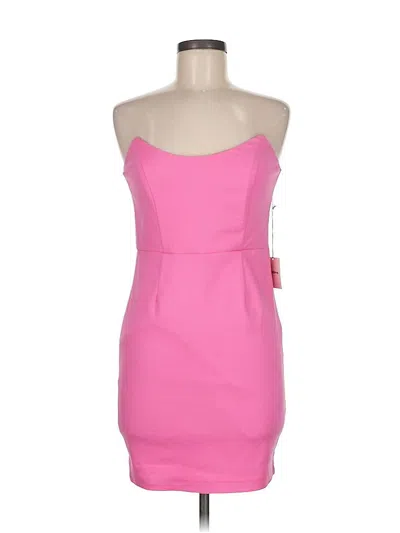 Pre-owned Superdown Cocktail Dress In Pink