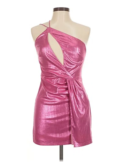 Pre-owned Superdown Cocktail Dress In Pink