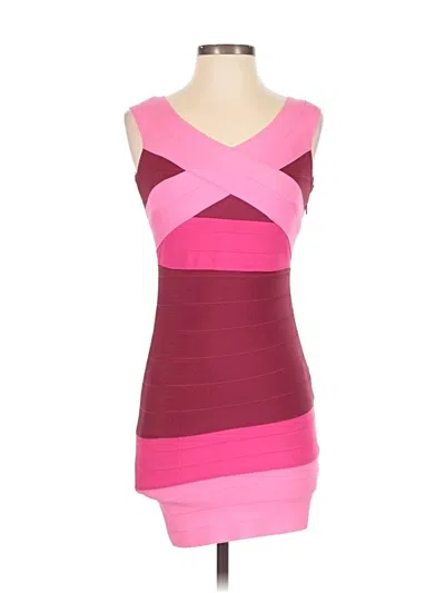 Pre-owned Superdown Cocktail Dress In Pink
