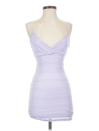 Pre-owned Superdown Cocktail Dress In Purple