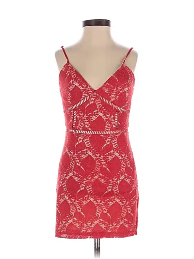 Pre-owned Superdown Cocktail Dress In Red