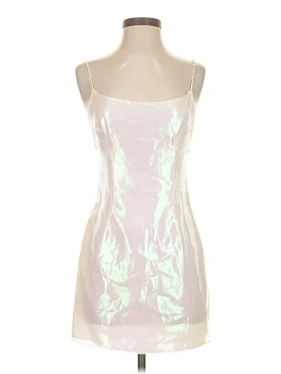Pre-owned Superdown Cocktail Dress In Silver