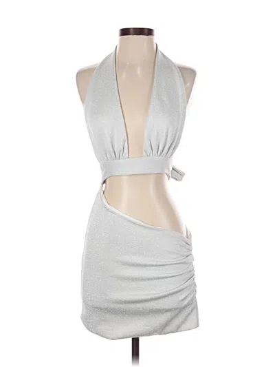 Pre-owned Superdown Cocktail Dress In Silver