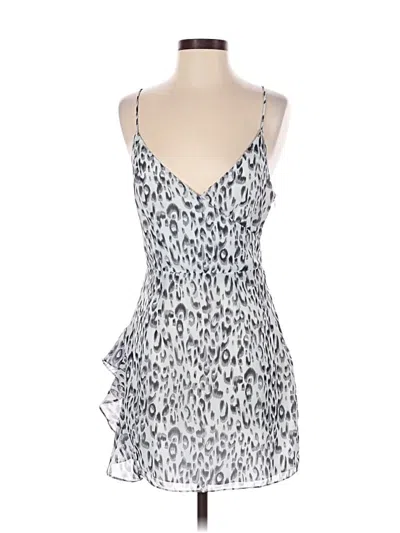Pre-owned Superdown Cocktail Dress In Silver