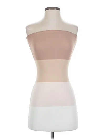 Pre-owned Superdown Cocktail Dress In Tan
