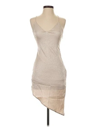 Pre-owned Superdown Cocktail Dress In Tan