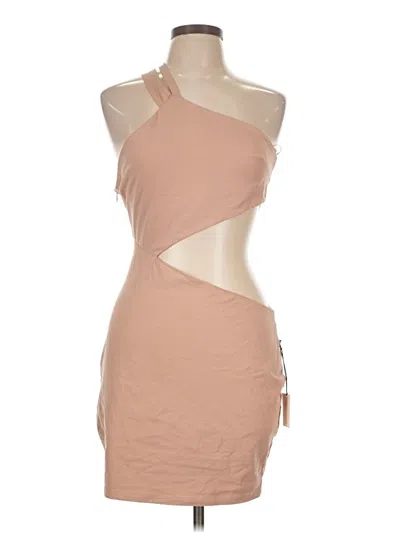 Pre-owned Superdown Cocktail Dress In Tan