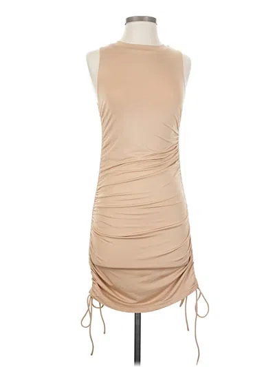 Pre-owned Superdown Cocktail Dress In Tan