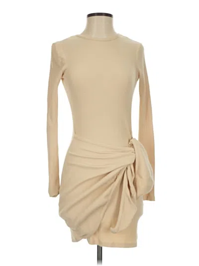 Pre-owned Superdown Cocktail Dress In Tan