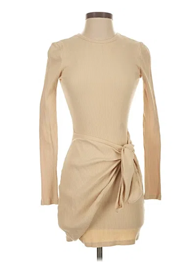 Pre-owned Superdown Cocktail Dress In Tan
