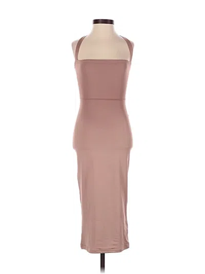 Pre-owned Superdown Cocktail Dress In Tan