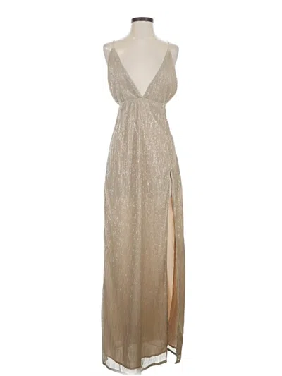 Pre-owned Superdown Cocktail Dress In Tan
