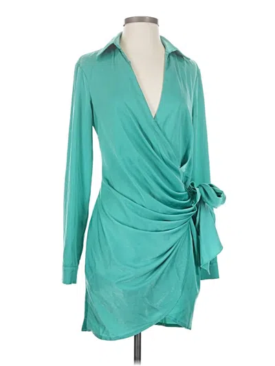 Pre-owned Superdown Cocktail Dress In Teal