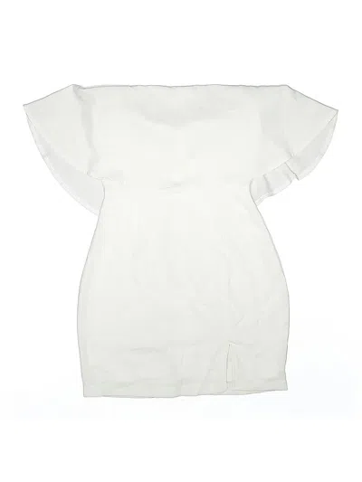Pre-owned Superdown Cocktail Dress In White