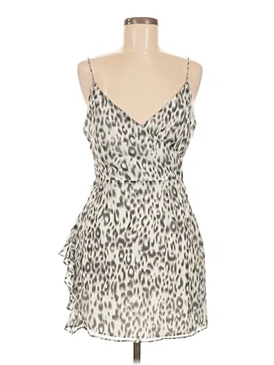 Pre-owned Superdown Cocktail Dress In White