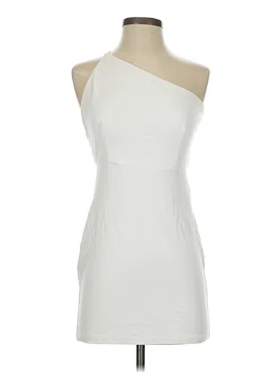 Pre-owned Superdown Cocktail Dress In White