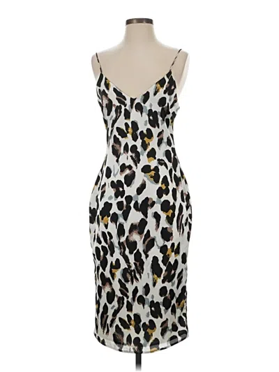 Pre-owned Superdown Cocktail Dress In White