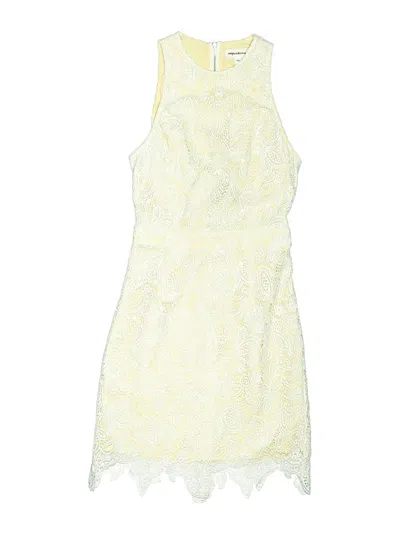 Pre-owned Superdown Cocktail Dress In White