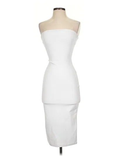 Pre-owned Superdown Cocktail Dress In White