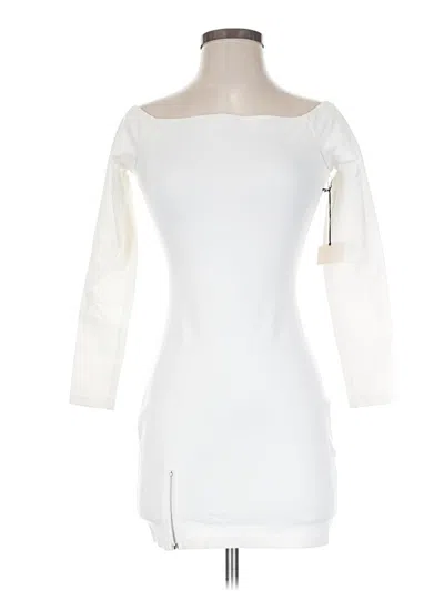 Pre-owned Superdown Cocktail Dress In White