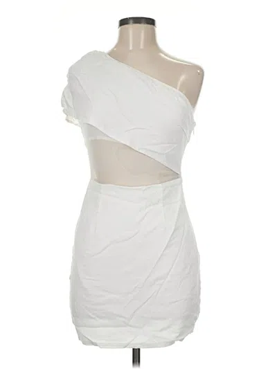 Pre-owned Superdown Cocktail Dress In White