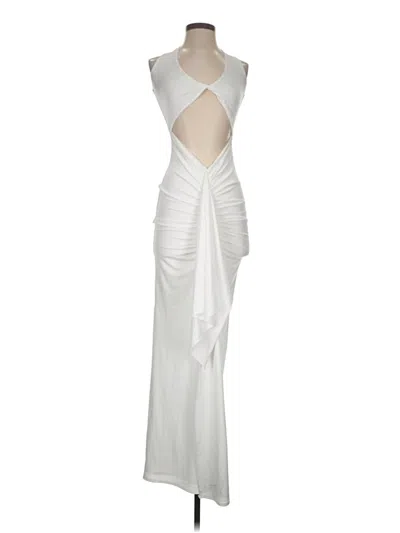 Pre-owned Superdown Cocktail Dress In White