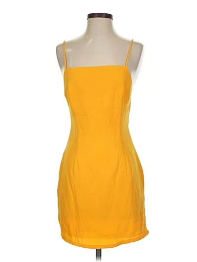 Pre-owned Superdown Cocktail Dress In Yellow