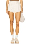 Superdown Cordelia Short In Cream Stripe
