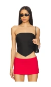 Superdown Cosima Top In Black