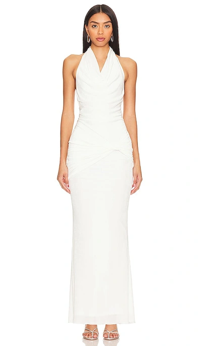 Superdown Dahlia Gown In White