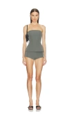 Superdown Daija Short Set In Gray