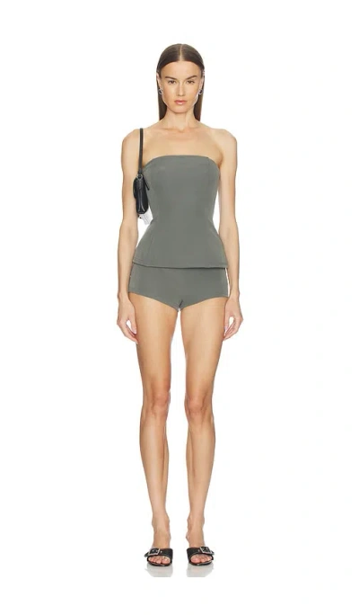 Superdown Daija Short Set In Gray